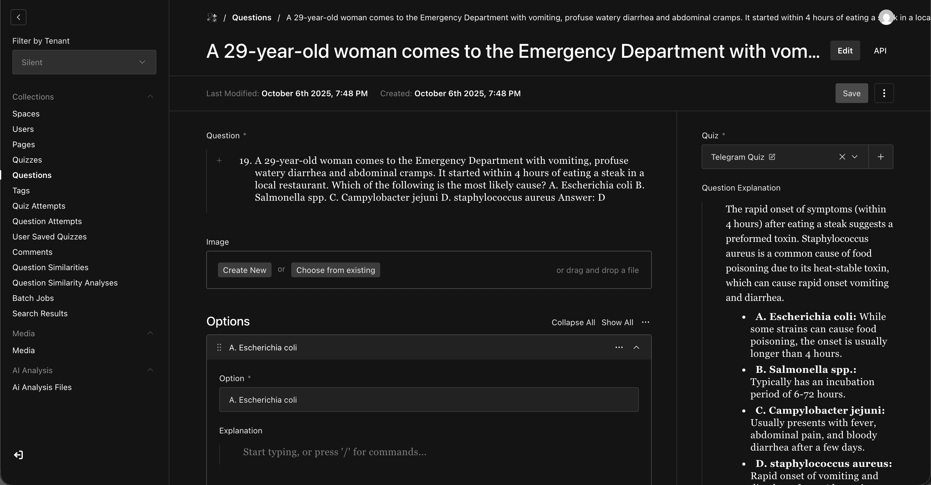 Admin Dashboard