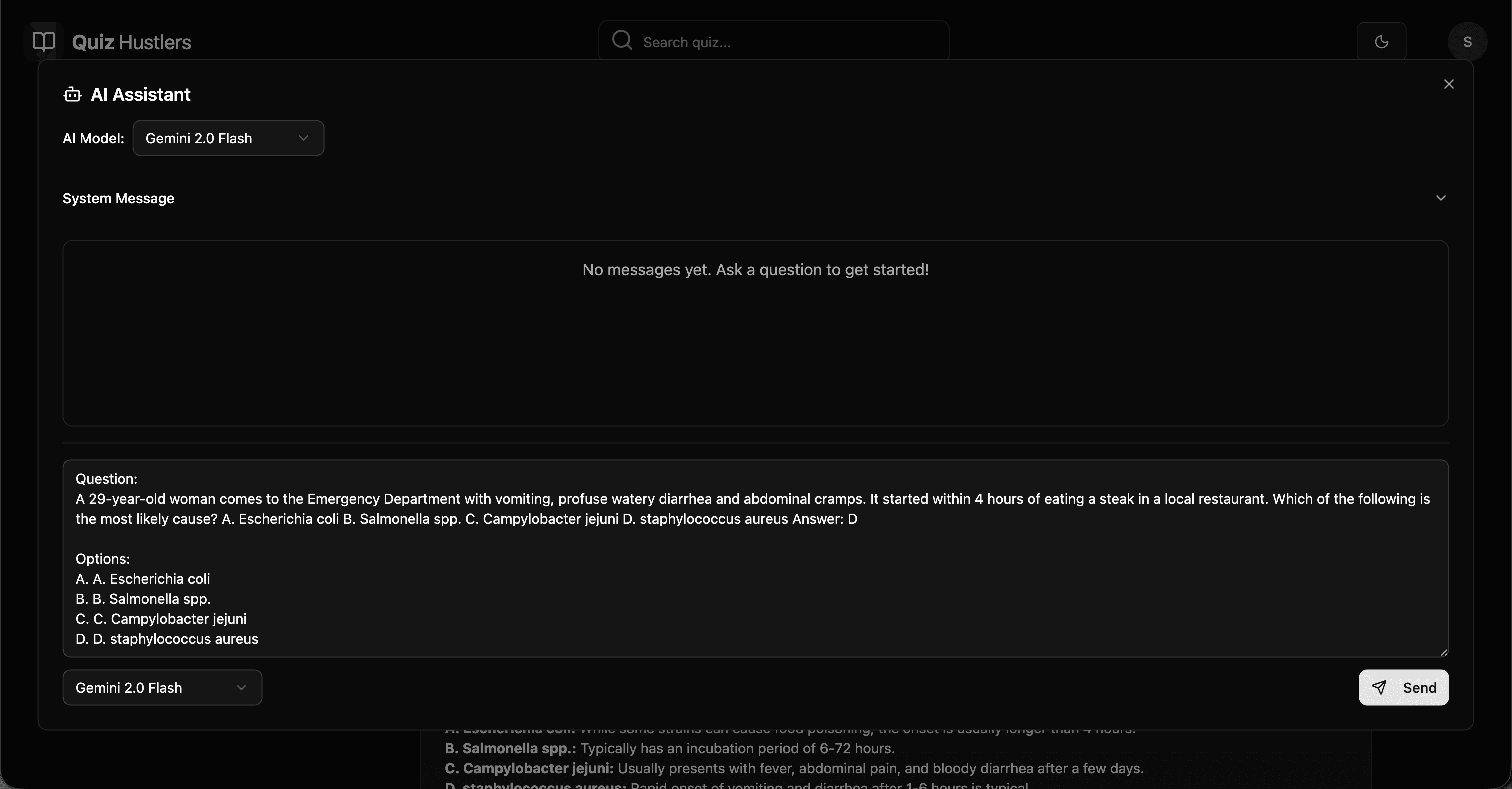 AI Assistant in Question